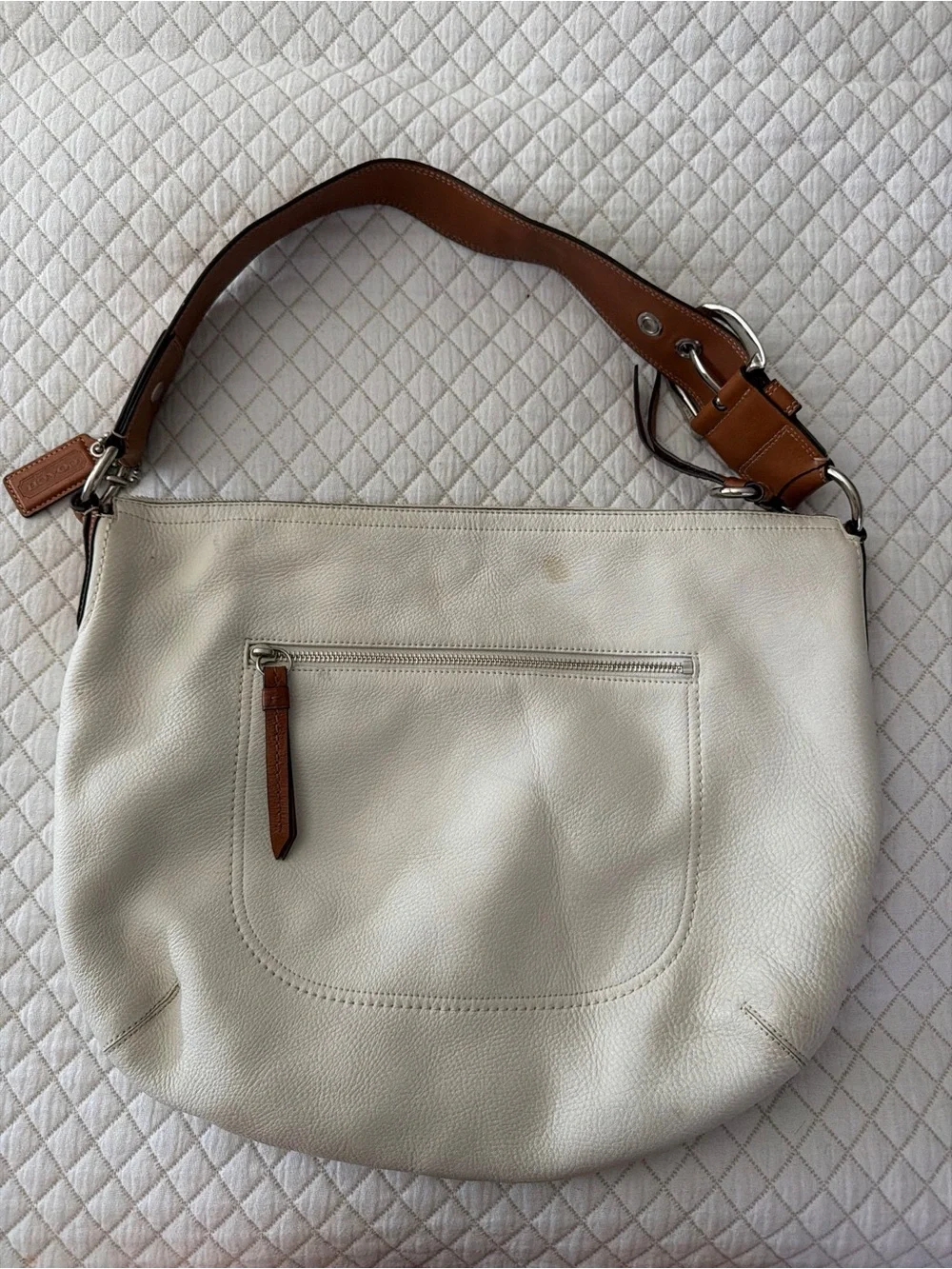 Coach pebbled leather